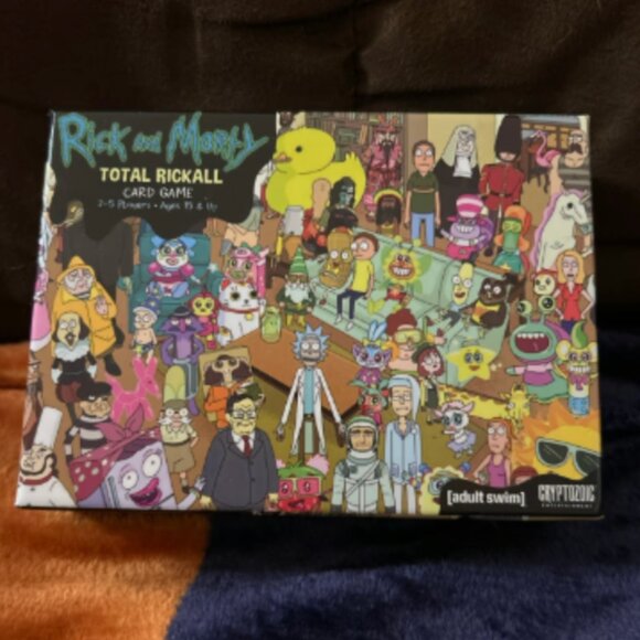 Rick and Morty Total Rickall Card Game - CARDS SEALED - Picture 1 of 3